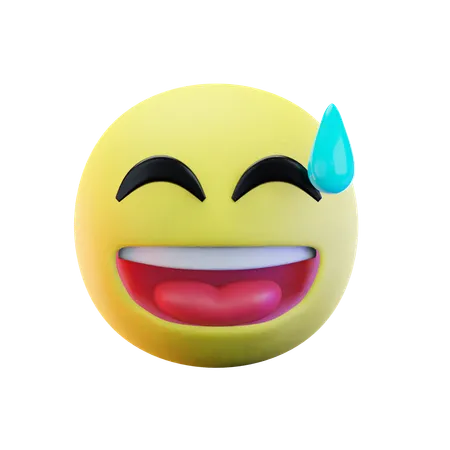 Ouf emoji  3D Icon