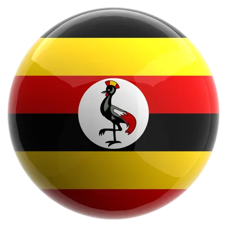 Ouganda  3D Icon