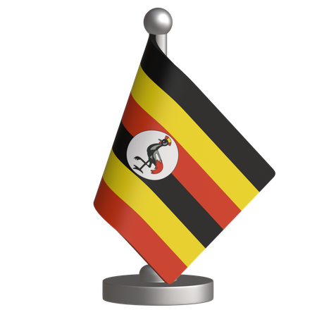 Ouganda  3D Icon