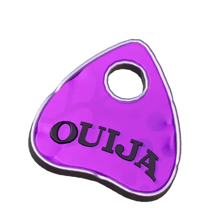 Ouija Board Planchette  3D Icon