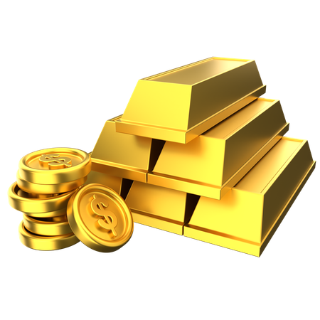 Ouro  3D Icon