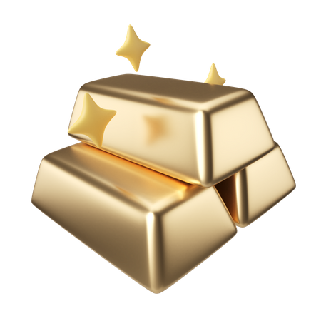 Ouro  3D Icon
