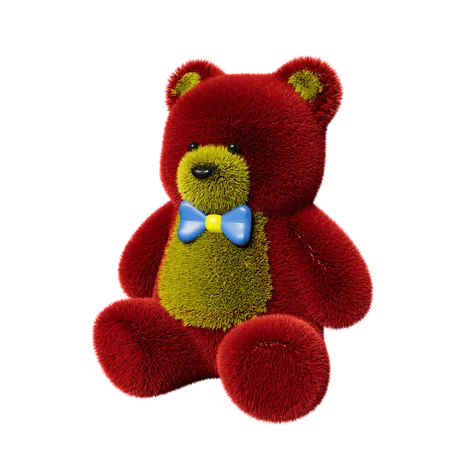 Ours en peluche  3D Icon