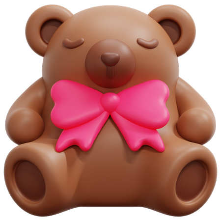 Ours en peluche  3D Icon