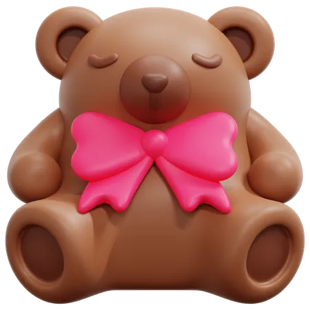 Ours en peluche  3D Icon