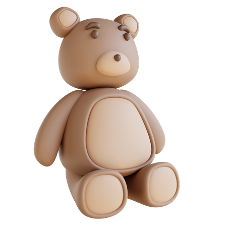 Ours en peluche  3D Icon