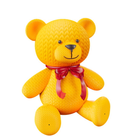 Ours en peluche  3D Icon