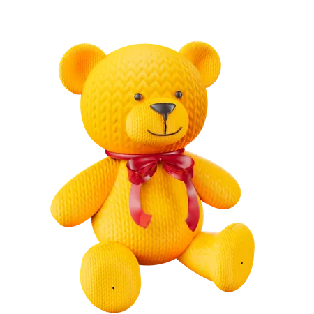 Ours en peluche  3D Icon