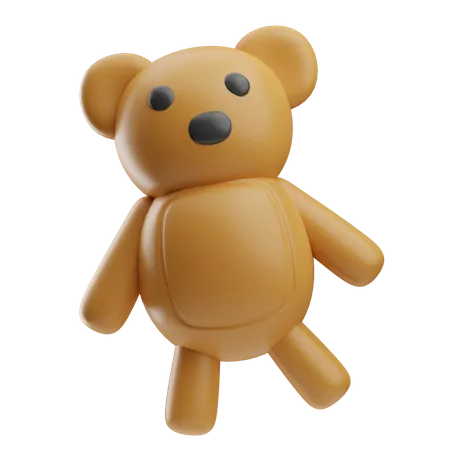 Ours en peluche  3D Icon