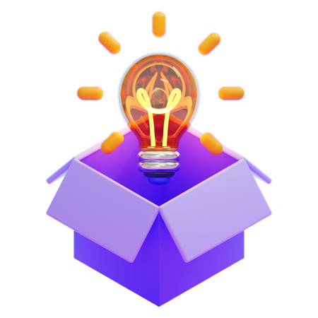OUT OF THE BOX  3D Icon