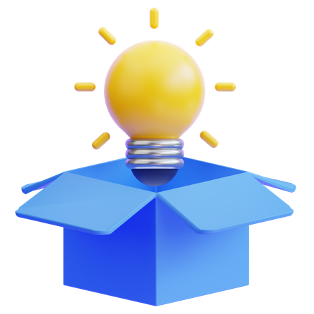 Out of the box  3D Icon