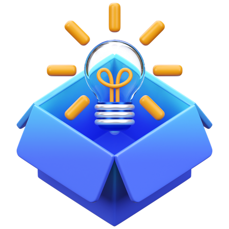 Out Of The Box  3D Icon