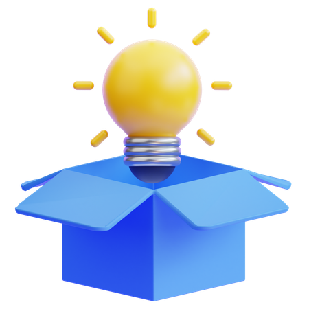 Out of the box  3D Icon