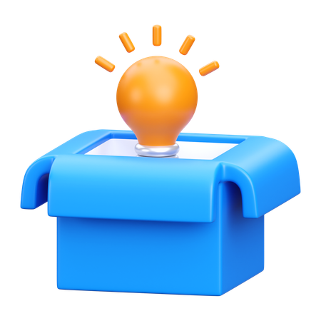 Out of The Box  3D Icon