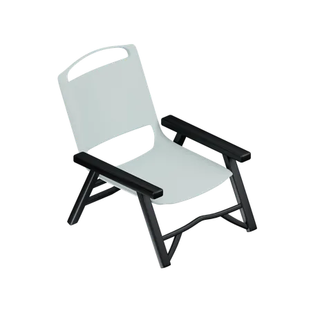 Outdoor Chair  3D Icon