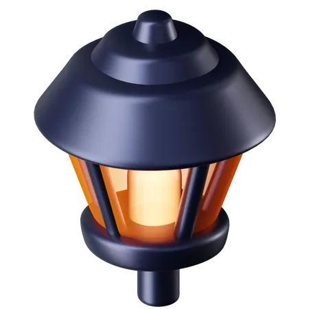Outdoor Post Light  3D Icon