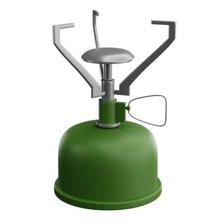 Outdoor Stove  3D Icon