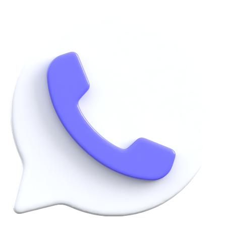 発信通話  3D Icon