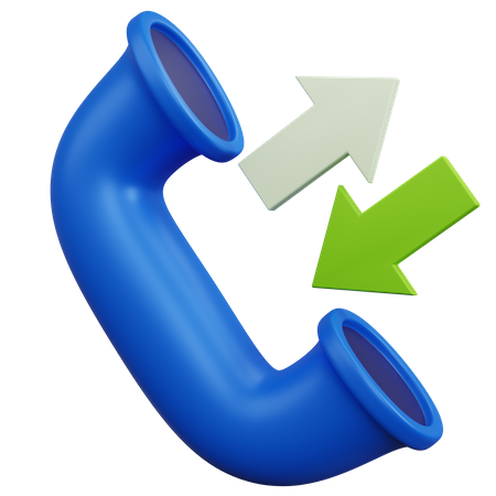 Outgoing Call  3D Icon