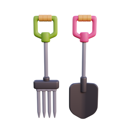 Outil agricole  3D Icon