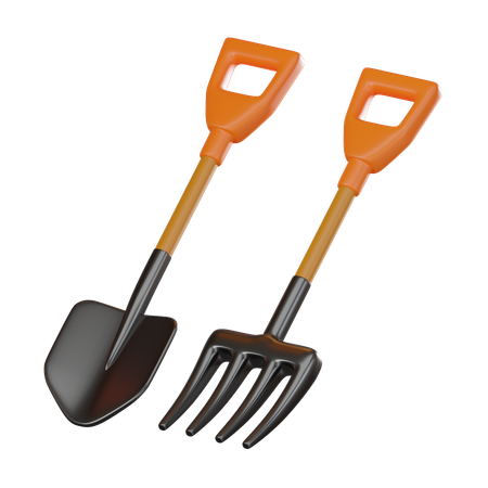 Outil agricole  3D Icon