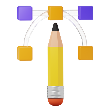 Outil crayon  3D Icon