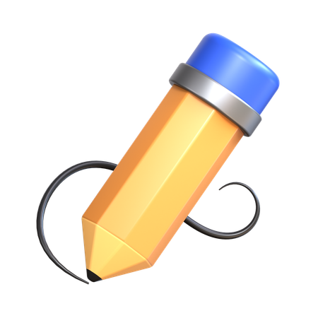 Outil crayon  3D Icon