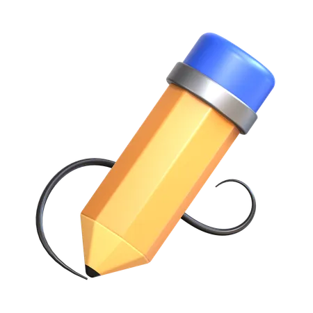 Outil crayon  3D Icon