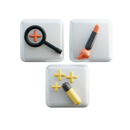 Outil de conception  3D Icon