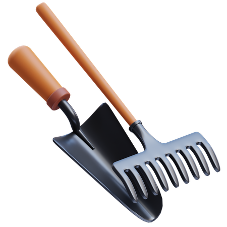 Outil de jardinage  3D Icon