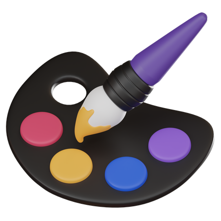 Outil de palette  3D Icon