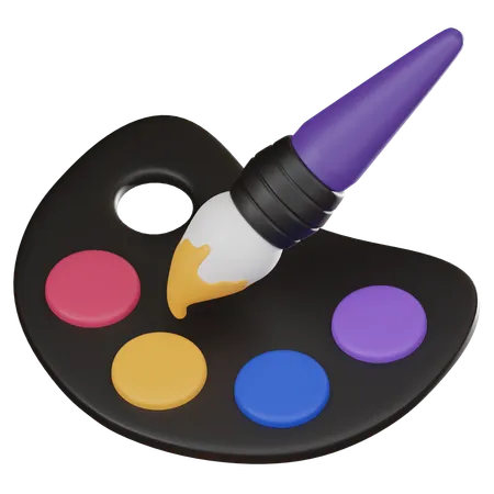 Outil de palette  3D Icon