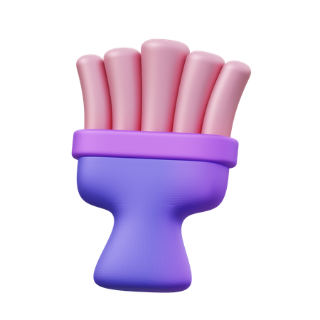 Outil pinceau  3D Icon