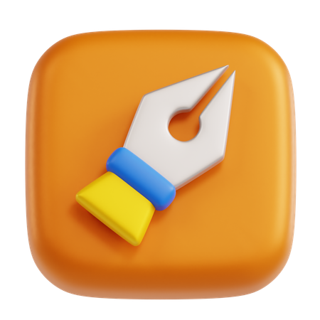 Outil stylo  3D Icon