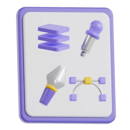 Outils  3D Icon