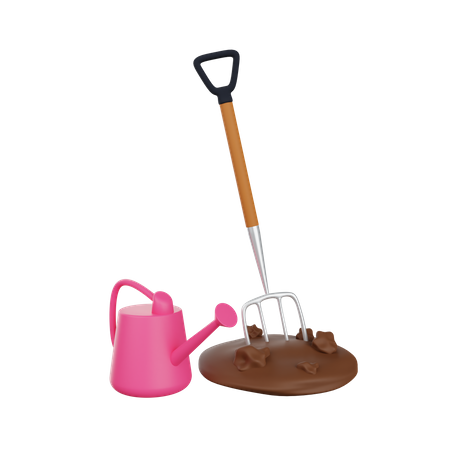 Outils agricoles  3D Icon
