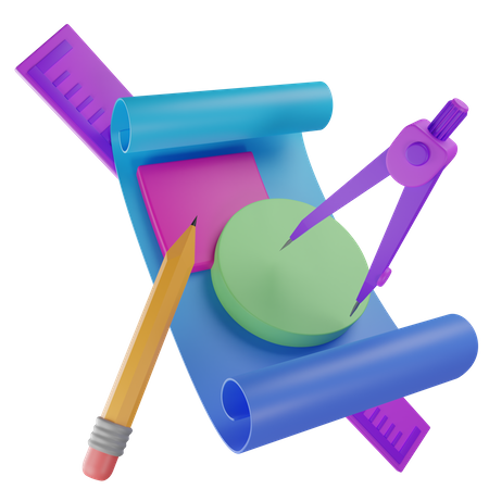 Outils de dessin  3D Icon