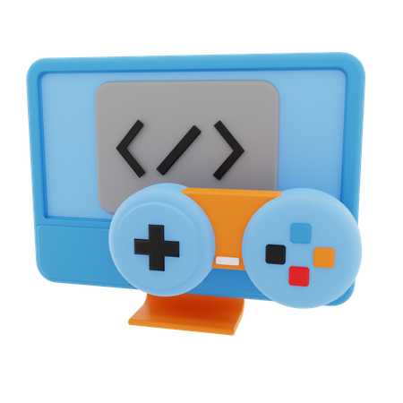 Outils de développement de jeux  3D Icon