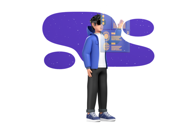 Outils de visualisation spatiale  3D Icon