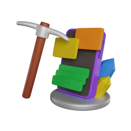 Outils téléphoniques  3D Icon