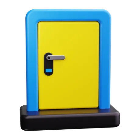 Porte ouverte  3D Icon