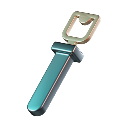 Ouvre-bouteille  3D Icon