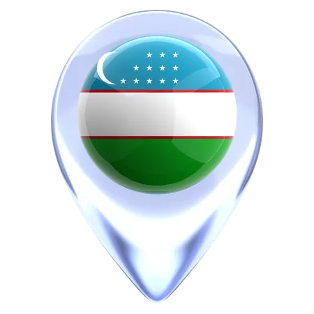 Ouzbékistan  3D Icon