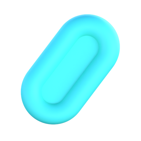 Oval  3D Icon
