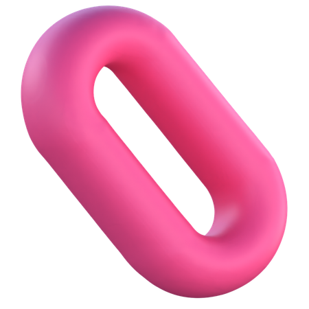 Oval Pipe  3D Icon