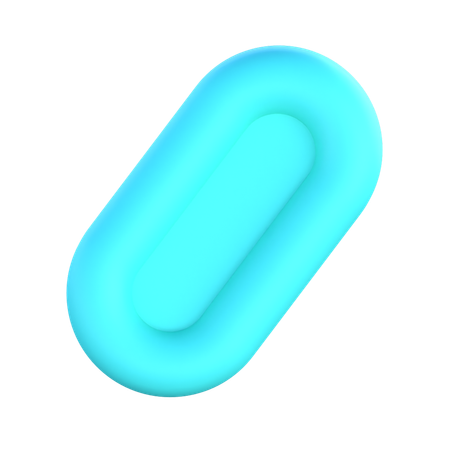 Oval  3D Icon