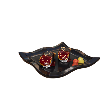Ovas de salmão  3D Icon