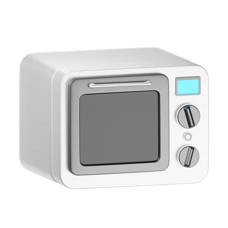 3 D Illustration Oven 3D Icon