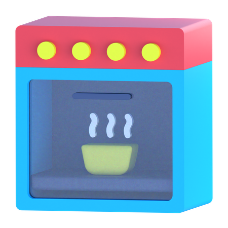 Oven  3D Icon