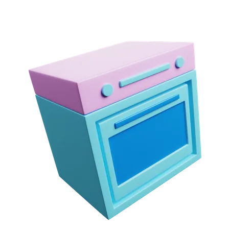 Oven  3D Illustration